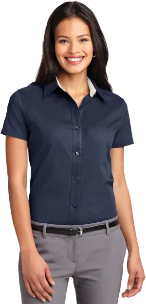 Port Authority Ladies Short Sleeve Easy Care Shirt