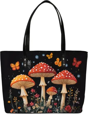 PU Leather Tote Bag for Women - Large Purses Handbags Top Handle Ladies Shoulder Bag with Zipper for Work Travel