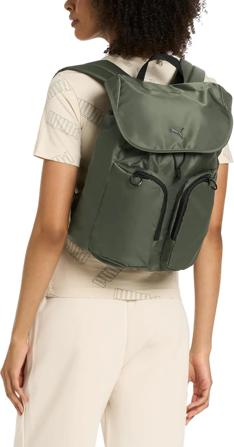 PUMA Women's Evercat Rival Backpack, Green Moss