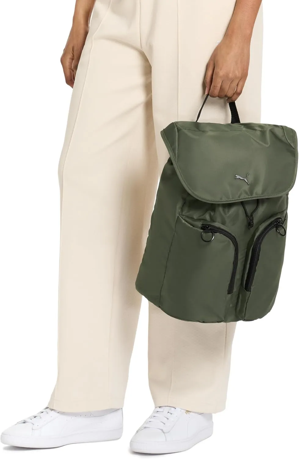 PUMA Women's Evercat Rival Backpack, Green Moss
