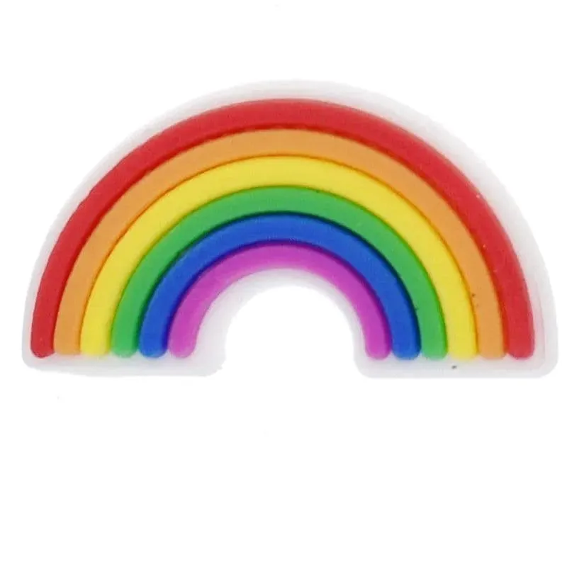 Rainbow shoe charm BC