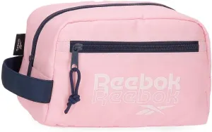 Reebok Girls' Adjustable Toiletry Bag with Two compartments, Pink, Einheitsgröße