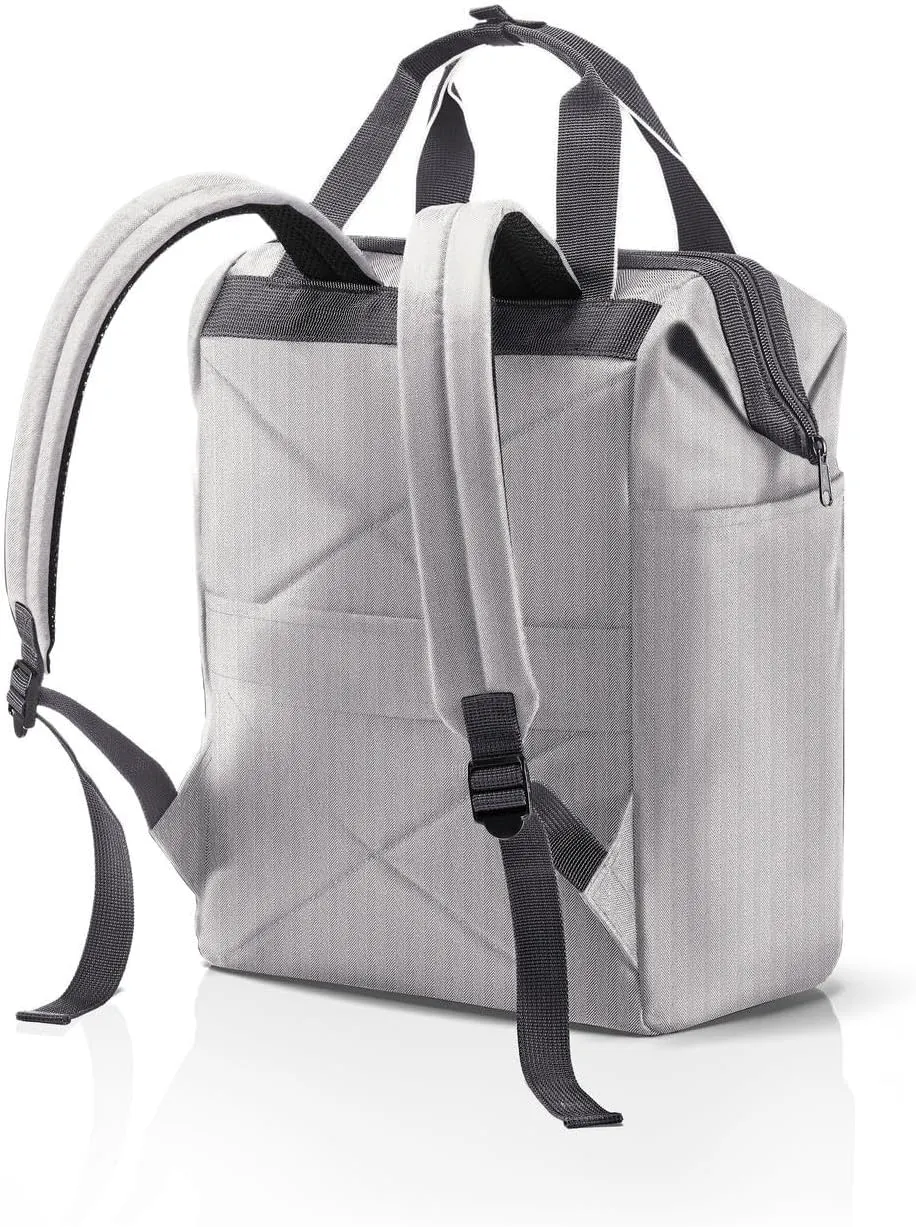 reisenthel Allrounder R Daypack Women's Backpacks, Herringbone Grey, Talla única