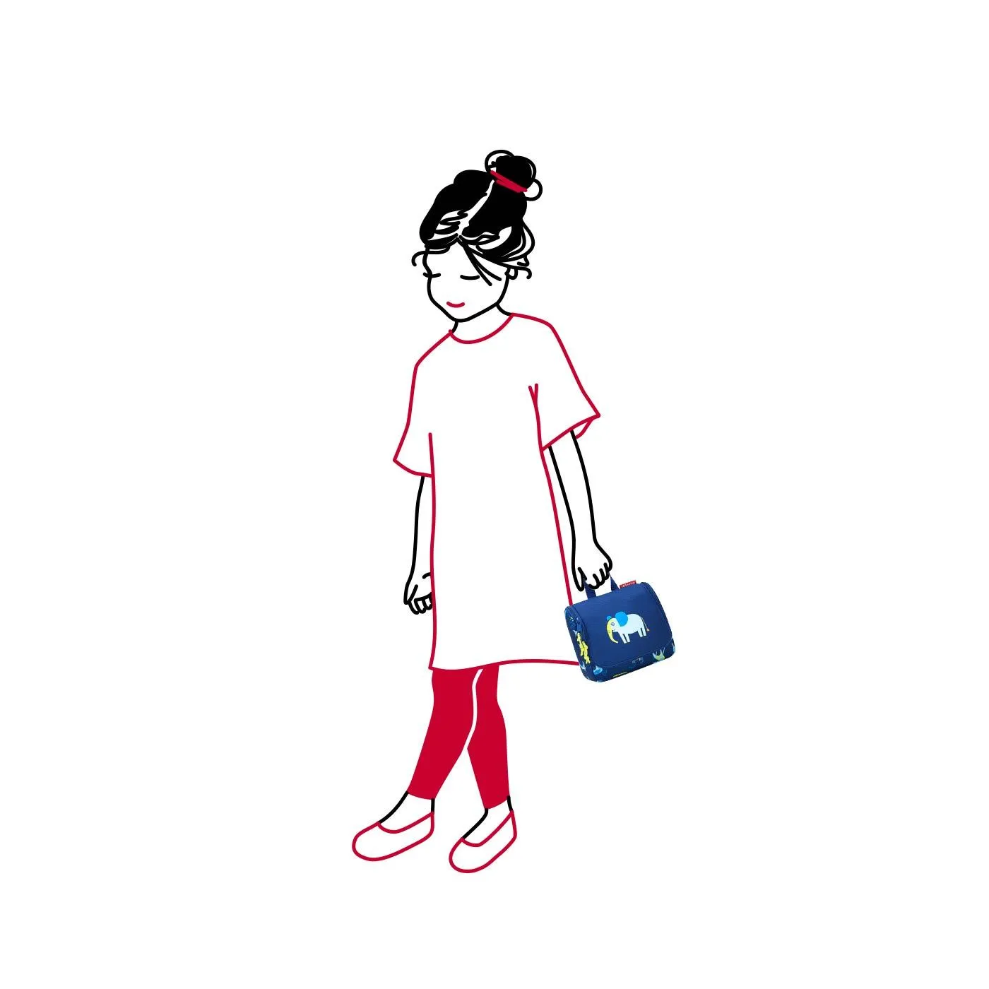 Reisenthel Toiletbag S Kids ABC Friends Blue