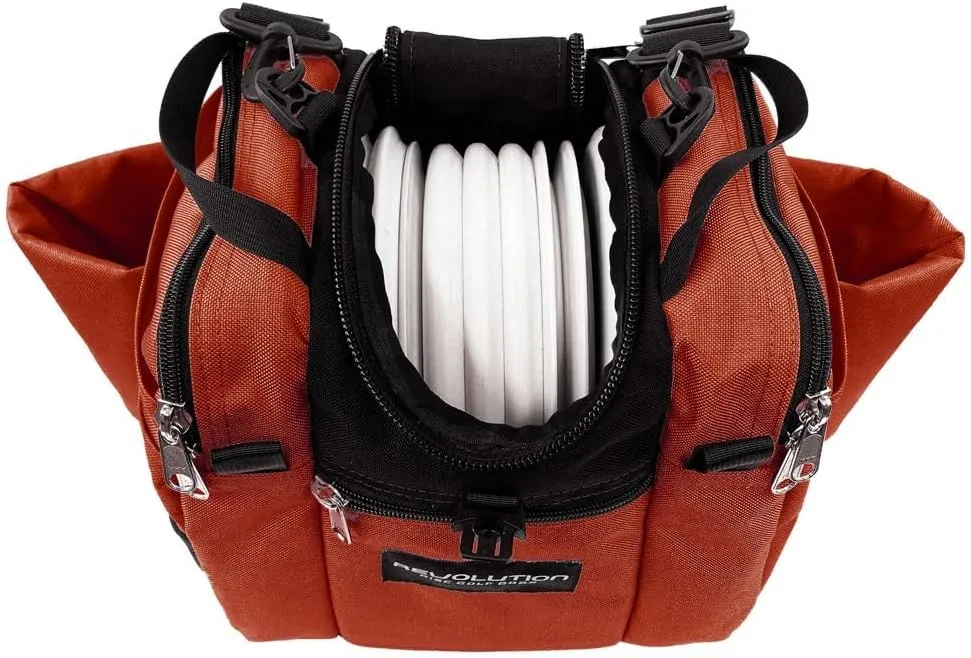 Revolution Mini Deluxe V3 Disc Golf Bag - Rust