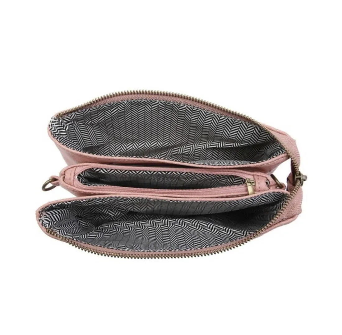 Riley Compartment Wristlet/Crossbody