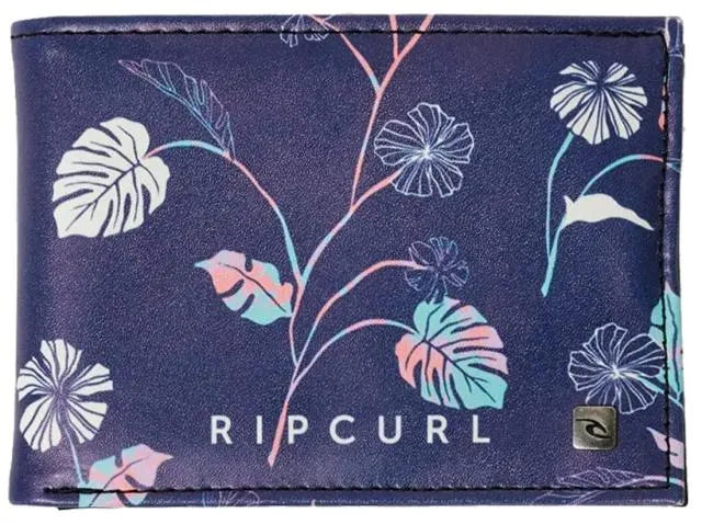 RIP CURL COMBO PU SLIM WALLET - NAVY