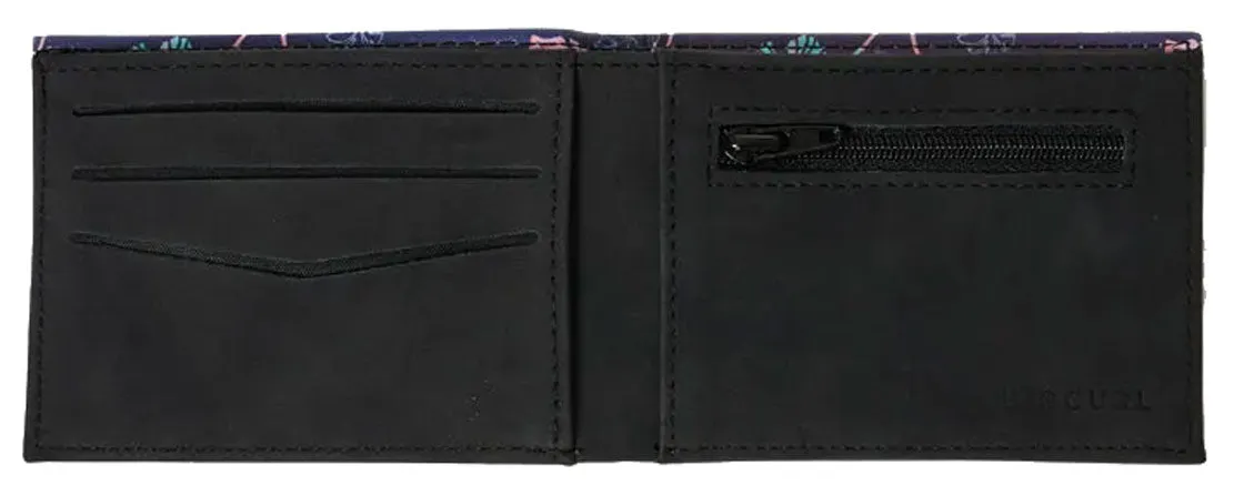 RIP CURL COMBO PU SLIM WALLET - NAVY
