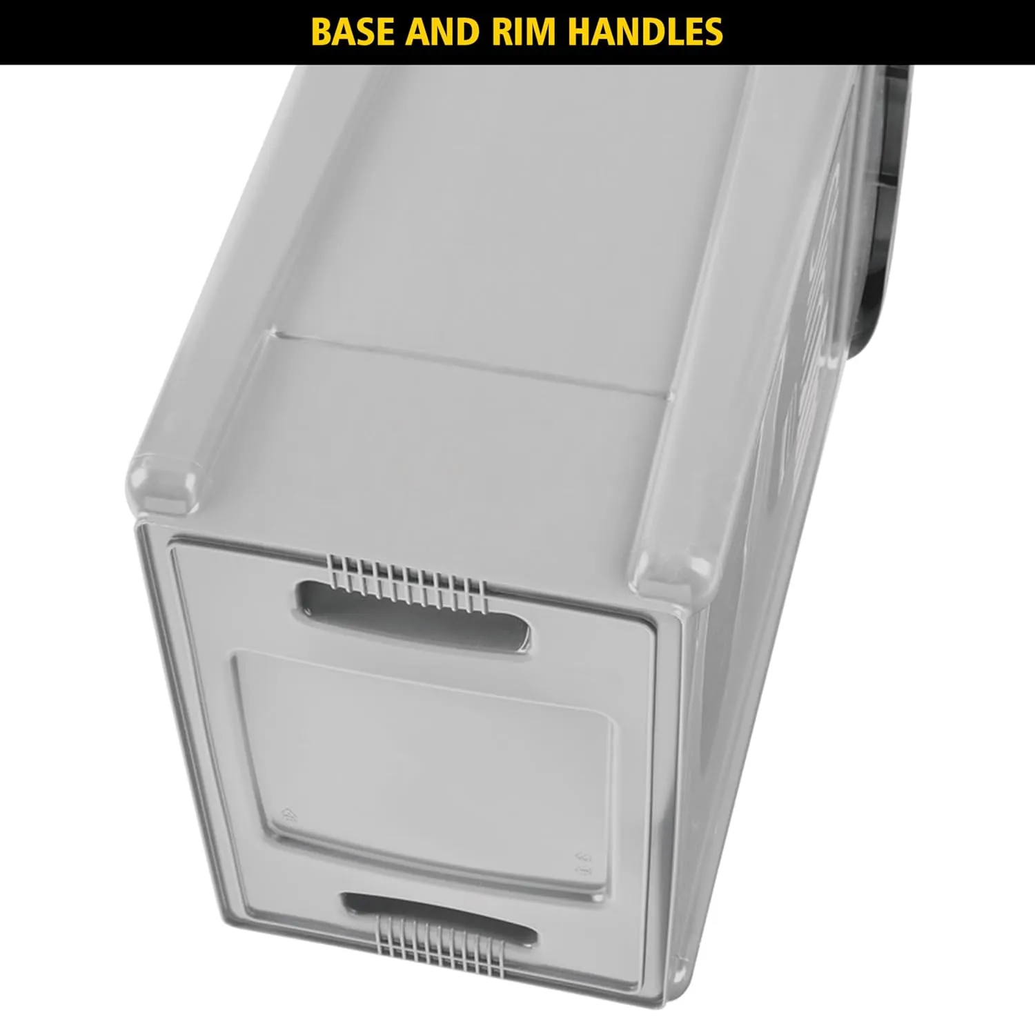 Rubbermaid Commercial Products Slim Jim Trash/Garbage Can with Venting Channels, 23-Gallon, Red, for Kitchen/Office/Workspace