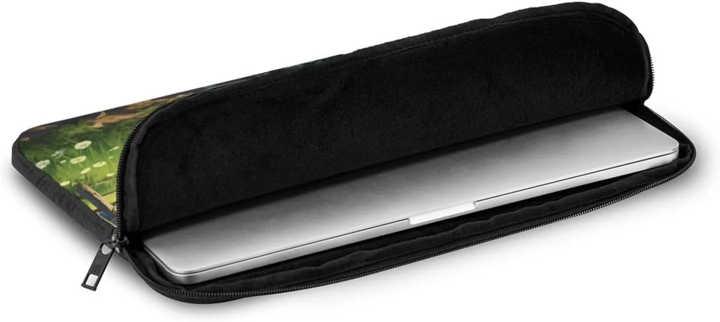 Rural Wilderness Pattern Portable Laptop Sleeve Case 13 inch for Shockproof Protection and Travel Convenience