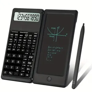 Scientific Calculator for Students – 10-Digit LCD Display with Notepad
