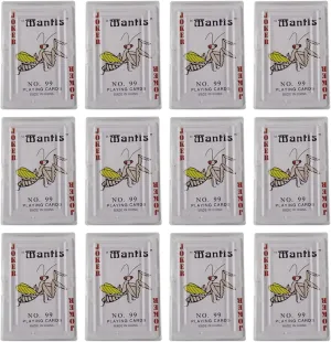 Set of 12 Mini Kids Card Decks - Travel Fun Game - Classic Game - Party Favors - Gift Bags - Goody Bags/Prizes/Rewards Box - Bulk 1 Dozen