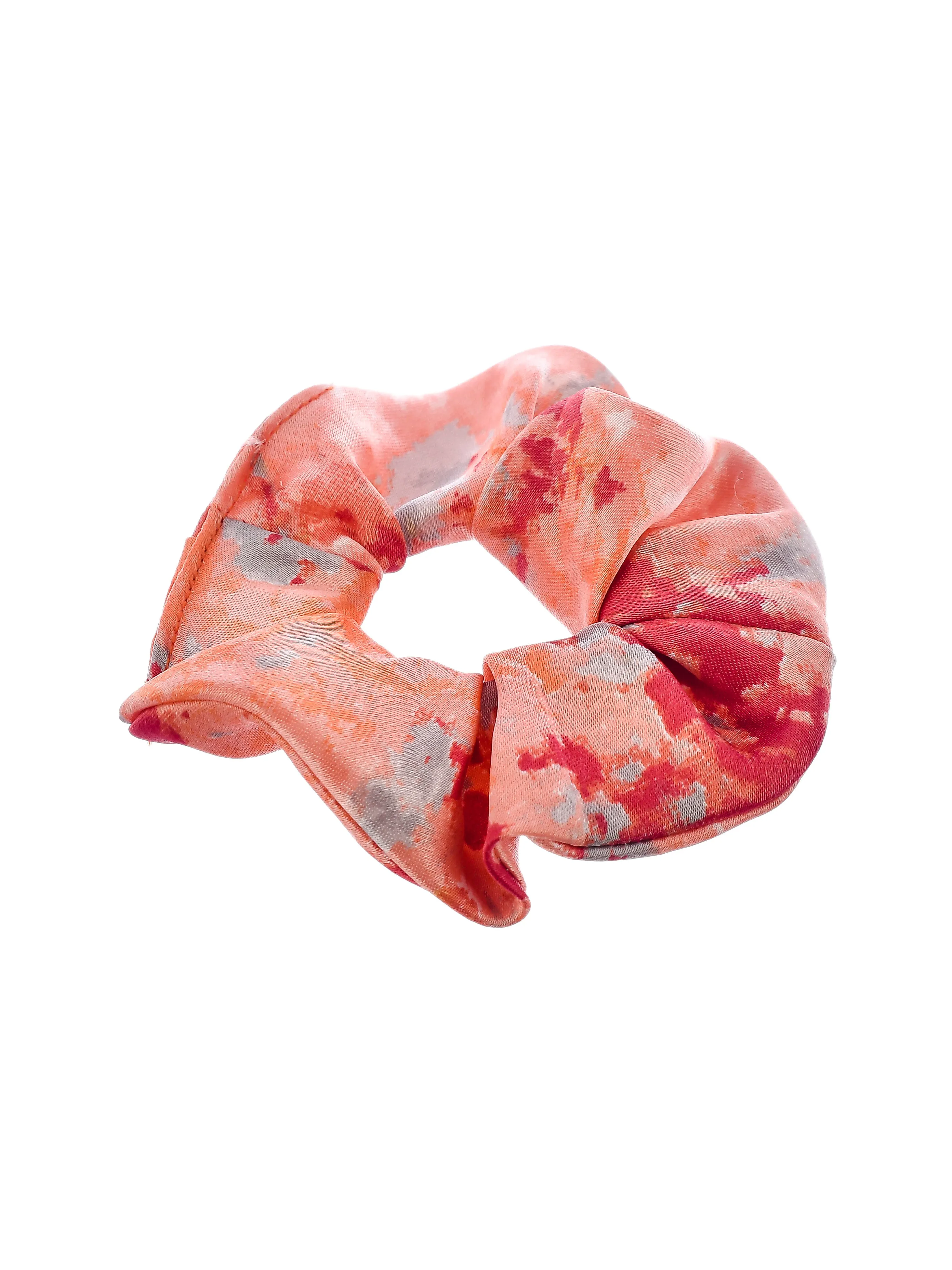 Set of 6 Multi Colored Printed Ponytail Holders
