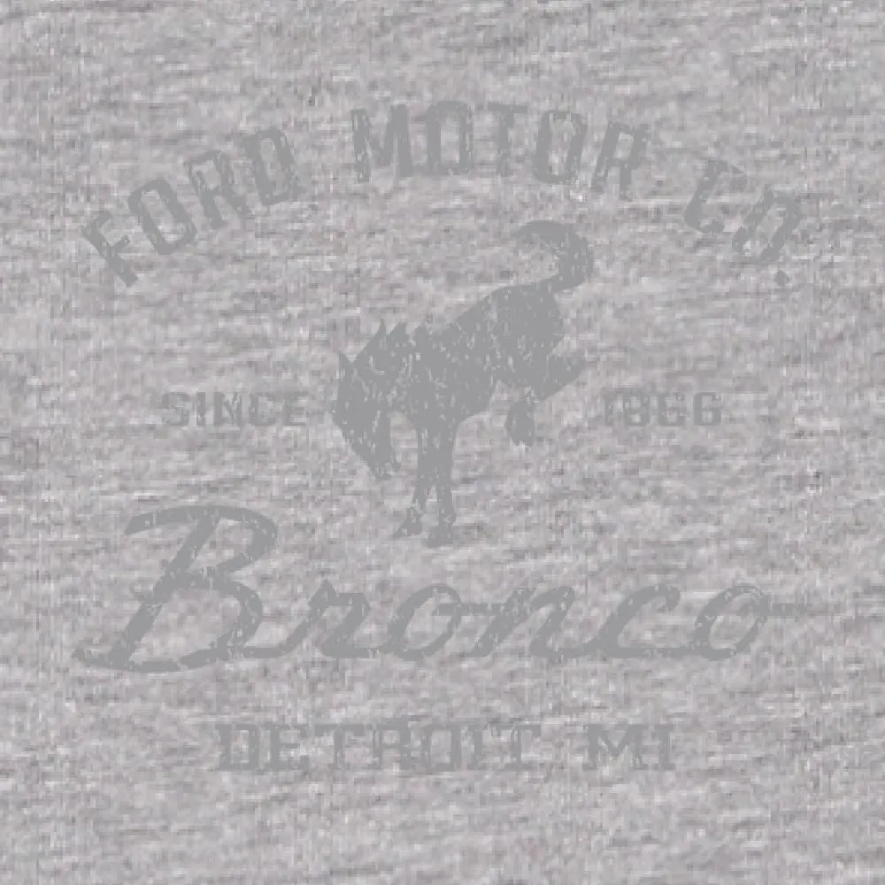 Shark & Hammer Ford Motor Co Detroit Michigan, Classic Bronco 1966 Cars and Trucks Crewneck Sweatshirt