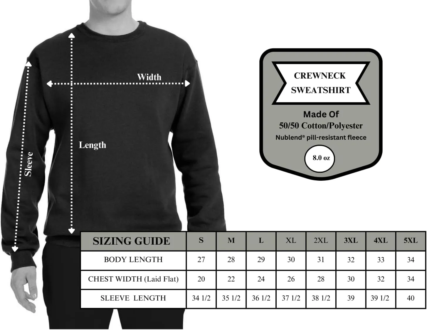 Shark & Hammer Ford Motor Co Detroit Michigan, Classic Bronco 1966 Cars and Trucks Crewneck Sweatshirt