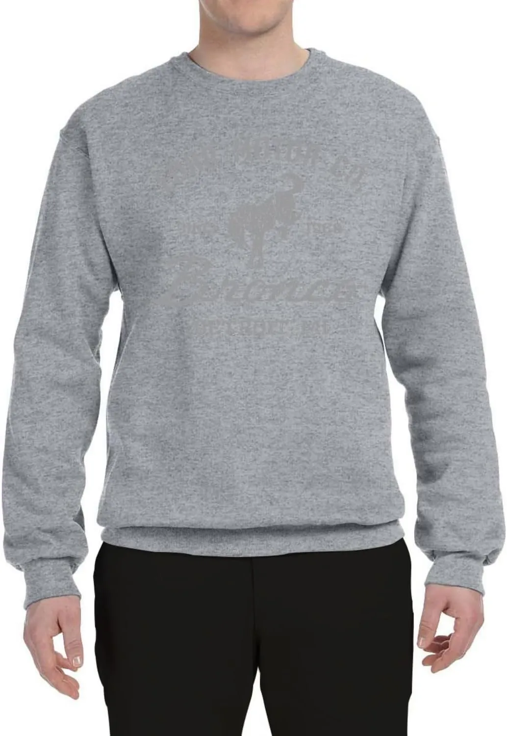 Shark & Hammer Ford Motor Co Detroit Michigan, Classic Bronco 1966 Cars and Trucks Crewneck Sweatshirt