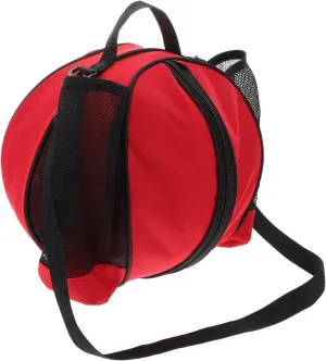 Single Ball Compartment Sports Bag for Basketball Volleyball and Football Lightweight Ergonomic Design with Side Mesh Storage Pockets for Athletes and Active Lifestyles