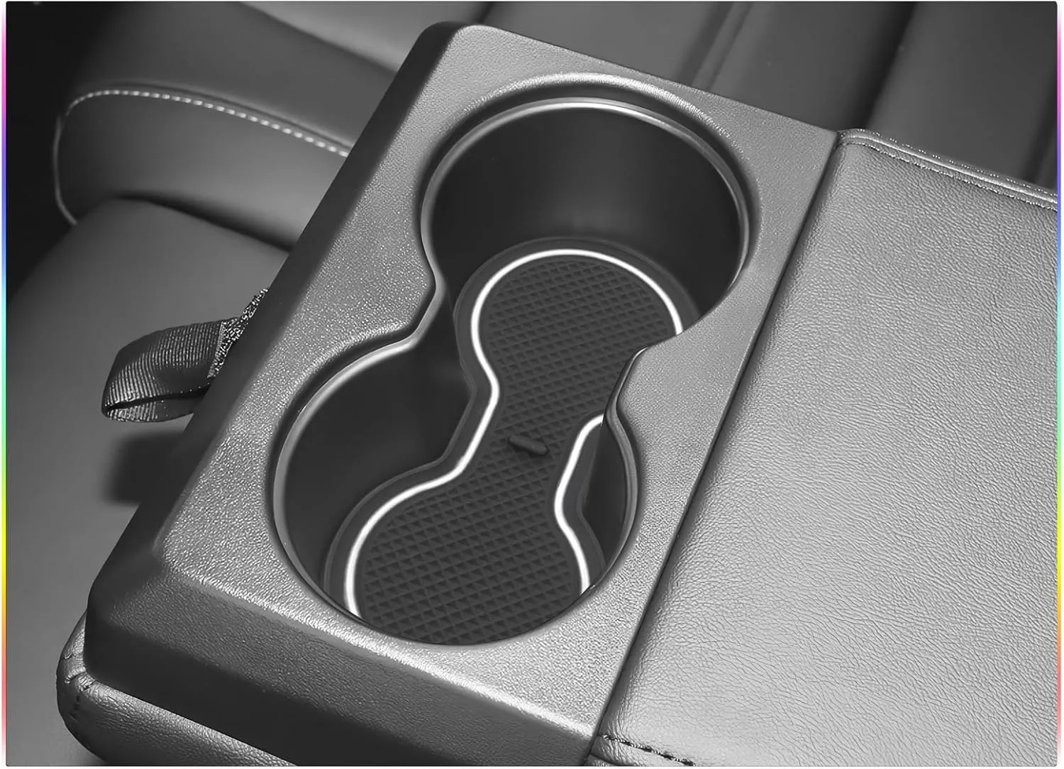 SKTU Door Slot Mat for 2024 2025 Ford Ranger Door Groove Gate Pad Ford Ranger 2024 2025 Accessories Fit 2024 2025 Ranger (XL/XLT/LARIAT/Raptor) Door Compartment Cup Center Console Liners (17Pcs White)