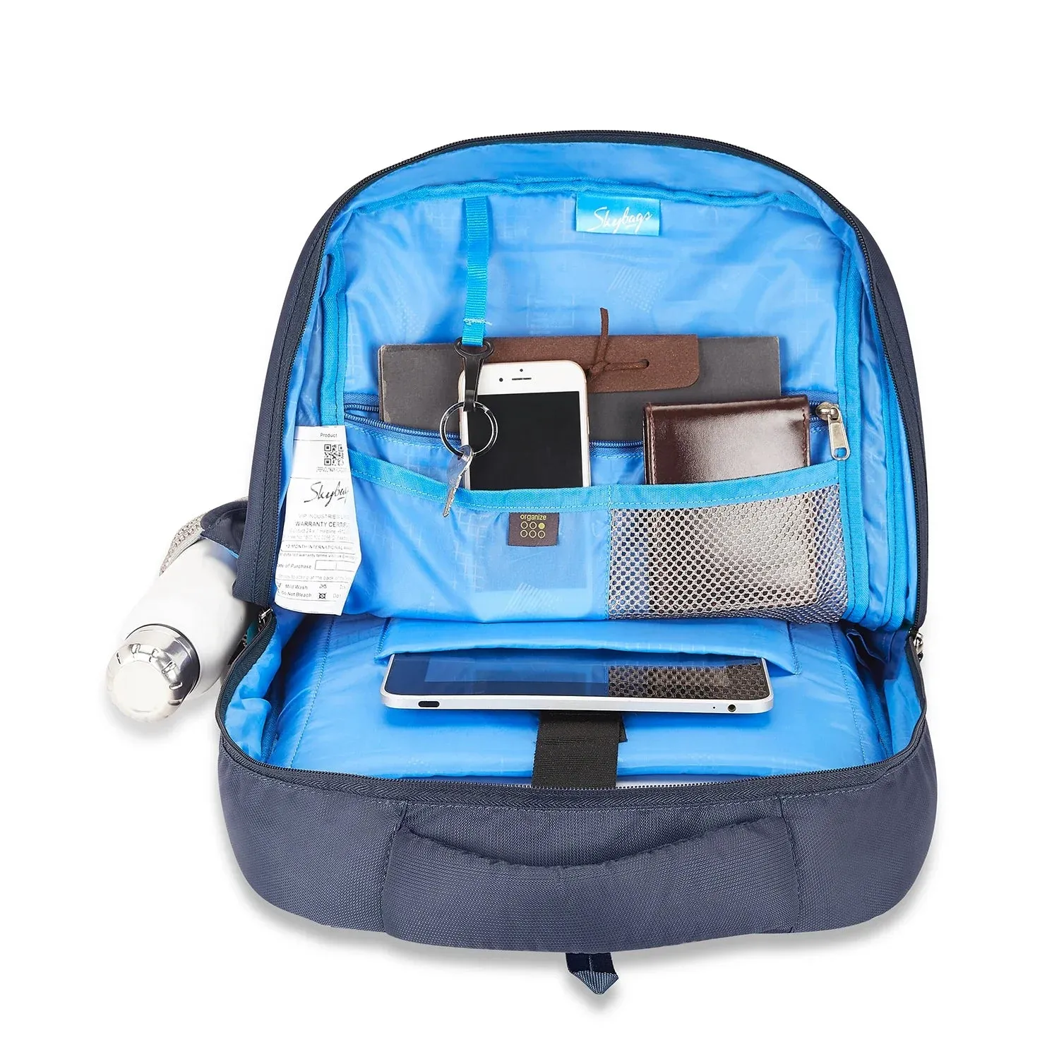 Skybags Valor  01  Laptop Backpack Navy