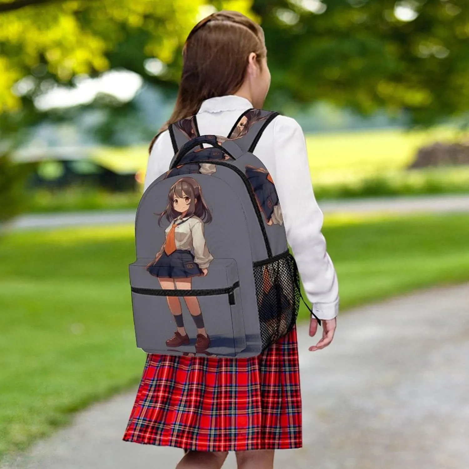 Small Backpacks Personalized Anime Printing Travel Bag Lightweight Travel Backpack For Women Men