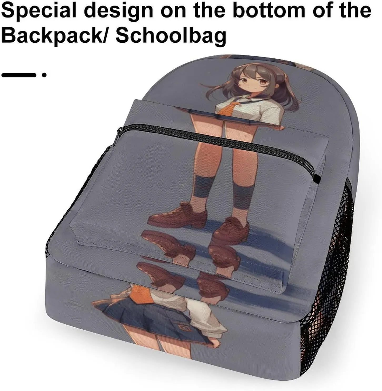 Small Backpacks Personalized Anime Printing Travel Bag Lightweight Travel Backpack For Women Men