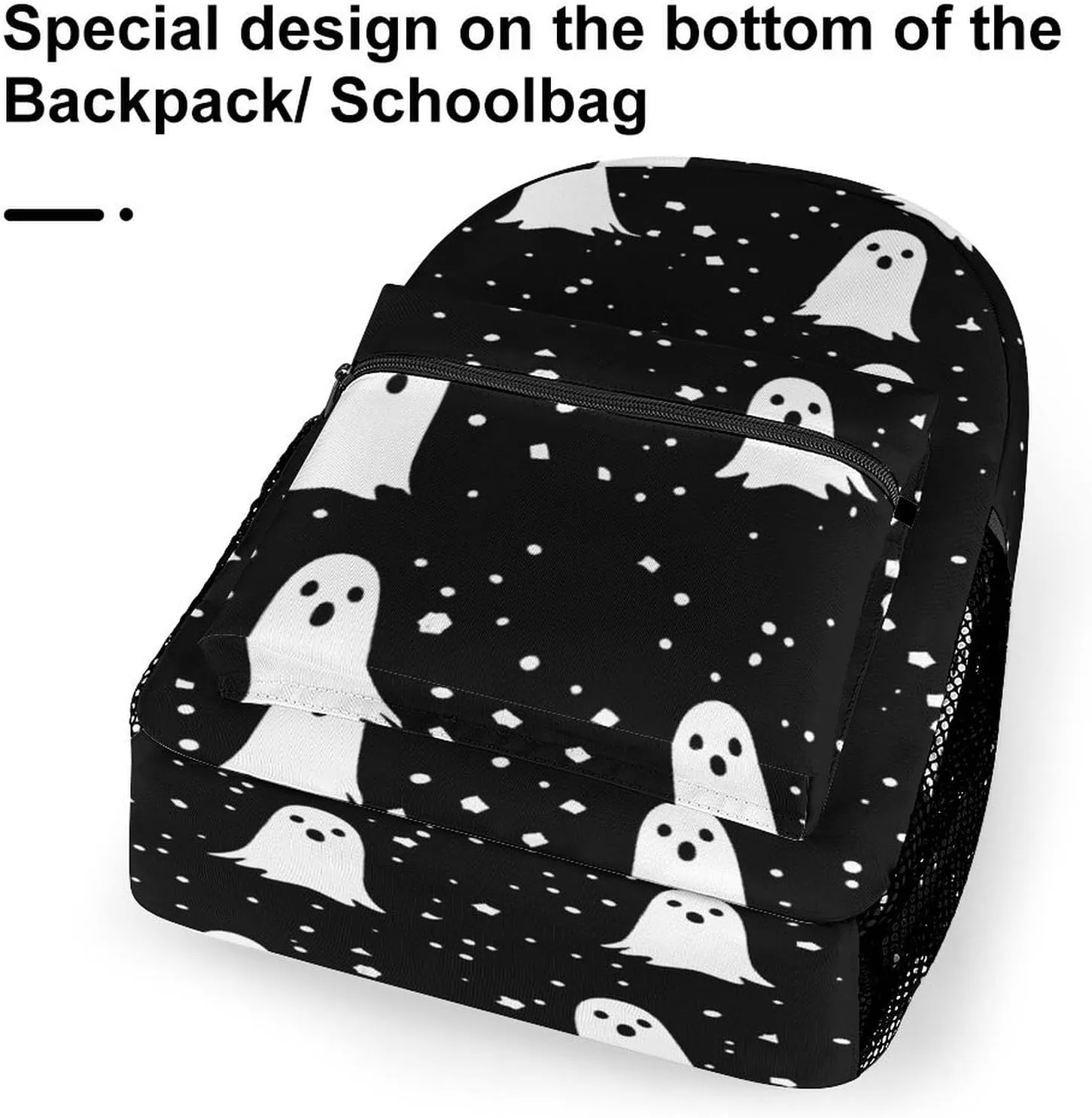 Small Backpacks Personalized Black-and-white Style Printing Travel Bag Lightweight Travel Backpack For Women Men