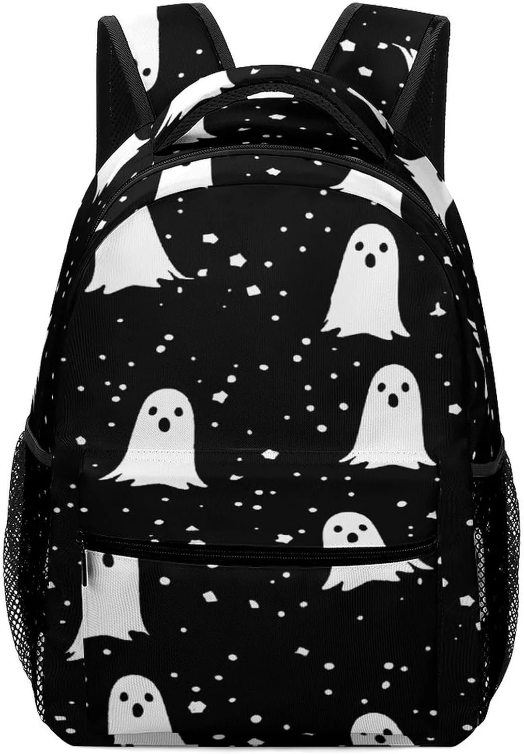 Small Backpacks Personalized Black-and-white Style Printing Travel Bag Lightweight Travel Backpack For Women Men