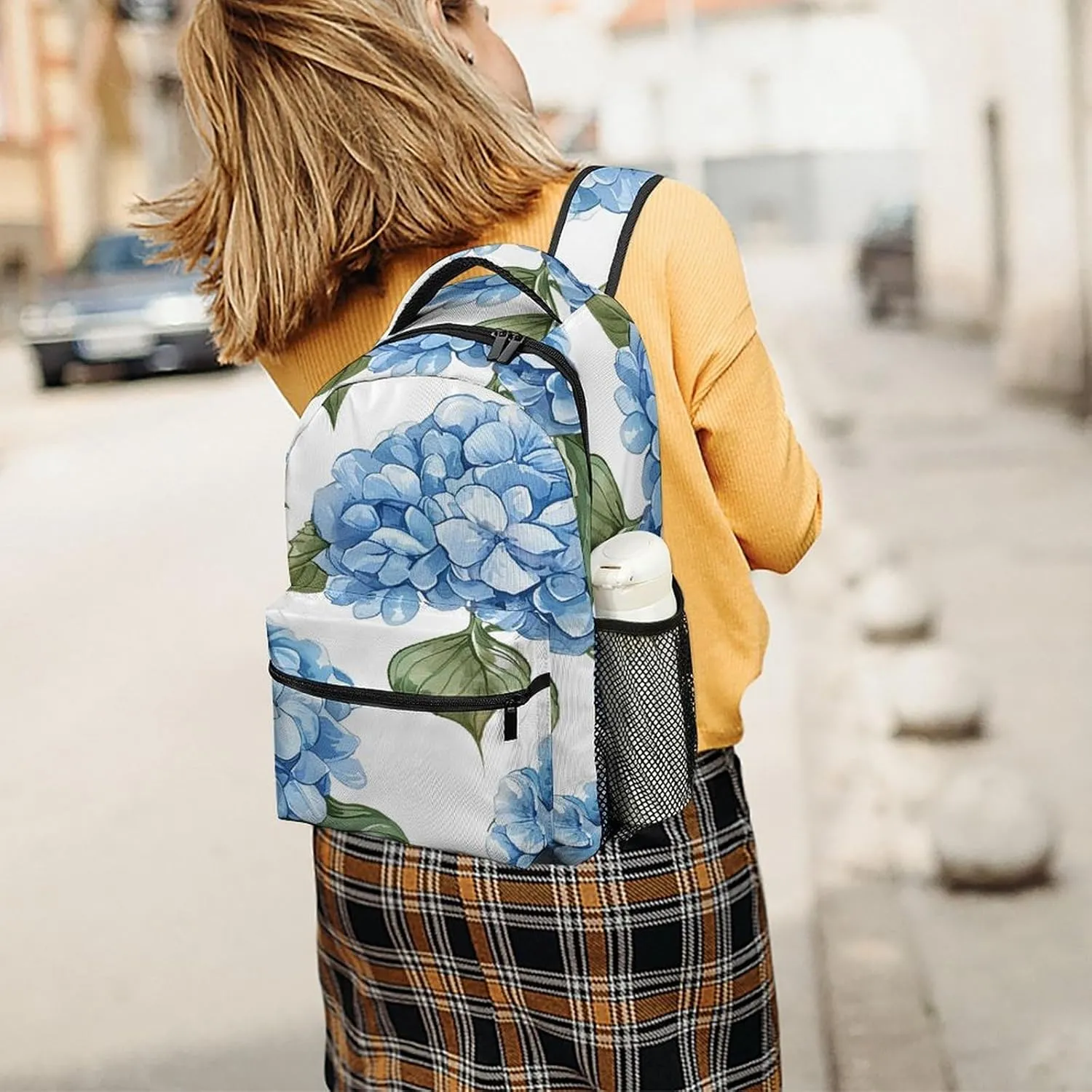 Small Backpacks Personalized Clip Art Printing Travel Bag Lightweight Travel Backpack For Women Men