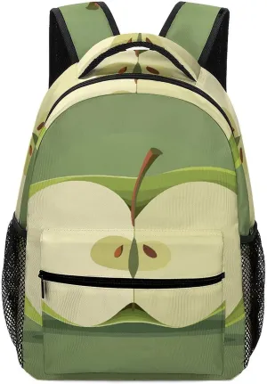 Small Backpacks Personalized Cut in Half Printing Travel Bag Lightweight Travel Backpack For Women Men