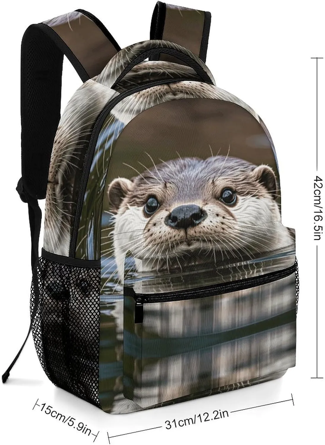 Small Backpacks Personalized Cute Small Animals Printing Travel Bag Lightweight Travel Backpack For Women Men