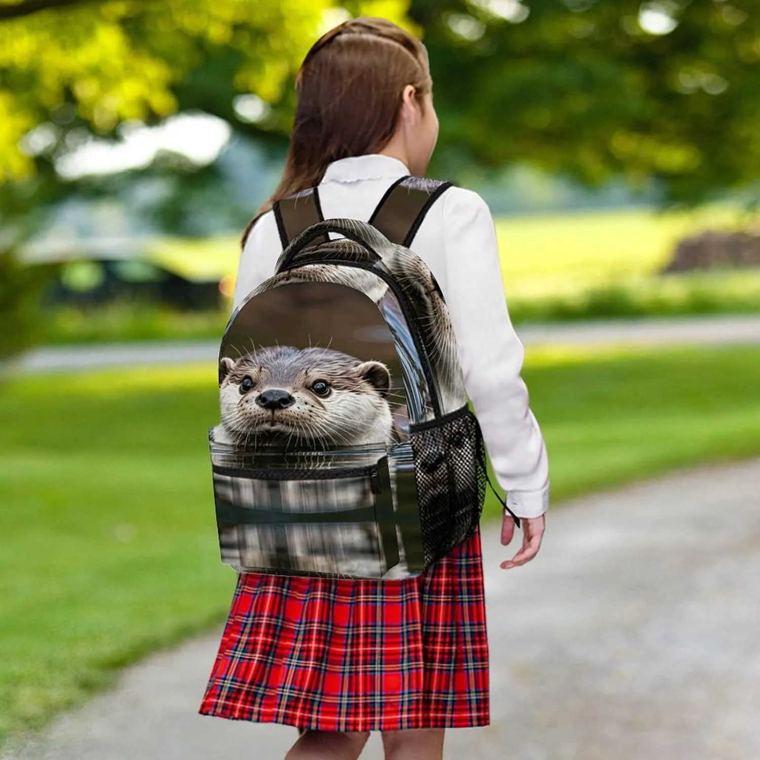Small Backpacks Personalized Cute Small Animals Printing Travel Bag Lightweight Travel Backpack For Women Men
