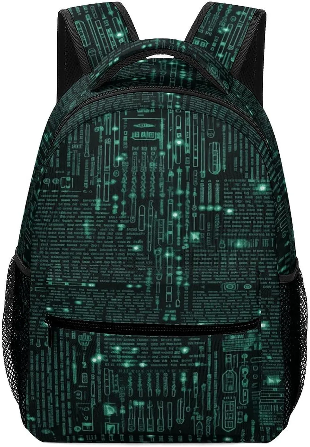Small Backpacks Personalized Hacker Printing Travel Bag Lightweight Travel Backpack For Women Men