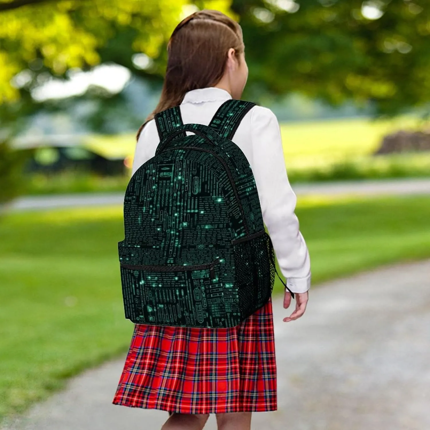 Small Backpacks Personalized Hacker Printing Travel Bag Lightweight Travel Backpack For Women Men