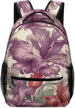 Small Backpacks Personalized Hand Painted Artwork Printing Travel Bag Lightweight Travel Backpack For Women Men