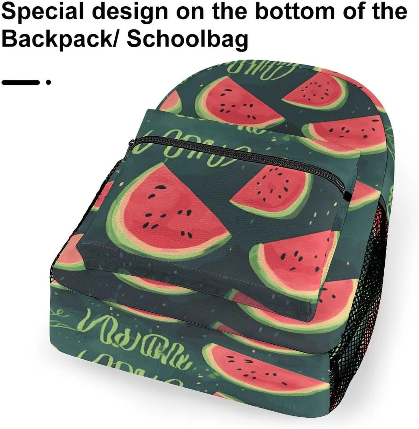 Small Backpacks Personalized in A Melon Printing Travel Bag Lightweight Travel Backpack For Women Men