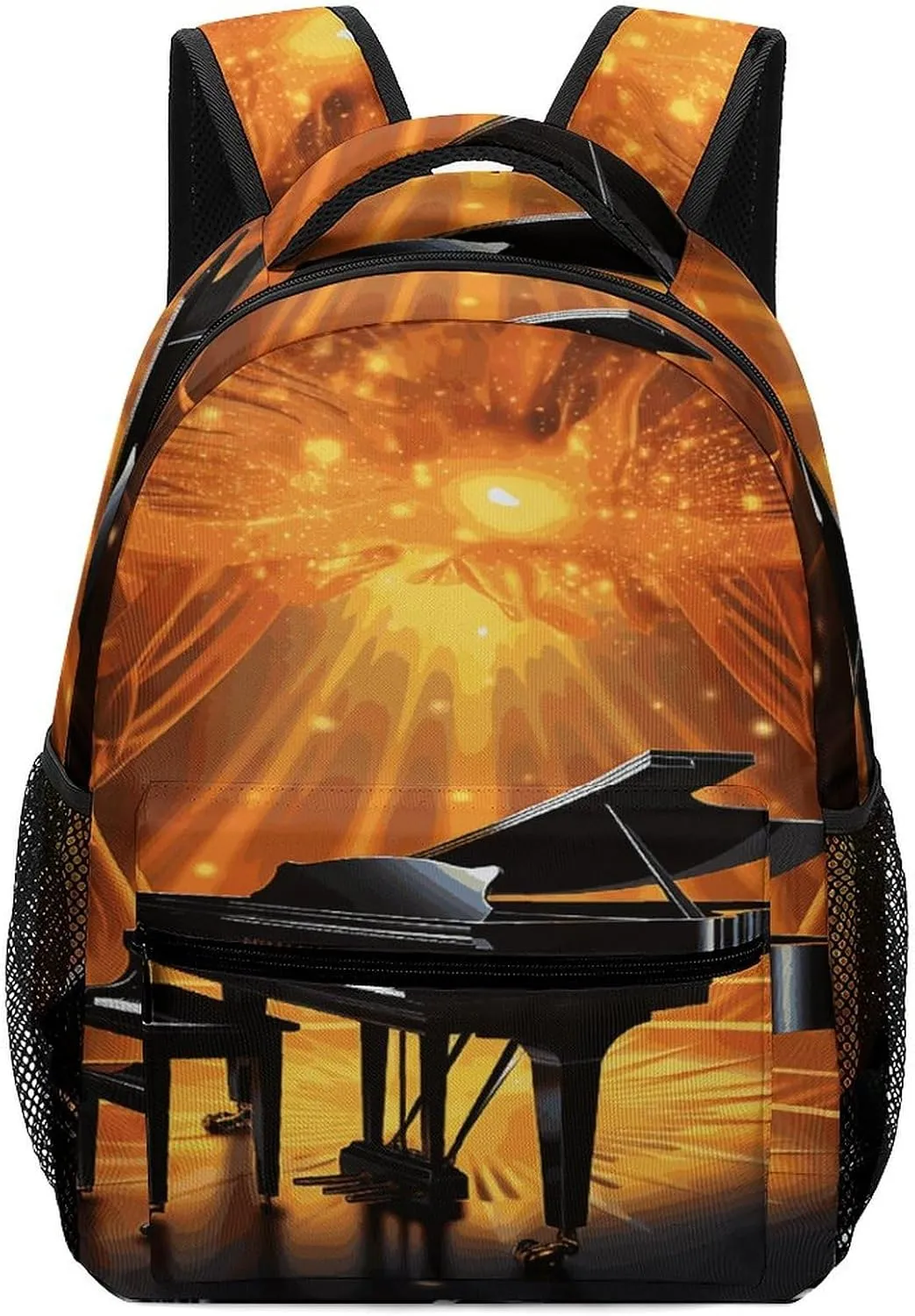 Small Backpacks Personalized Musical Theatre Printing Travel Bag Lightweight Travel Backpack For Women Men