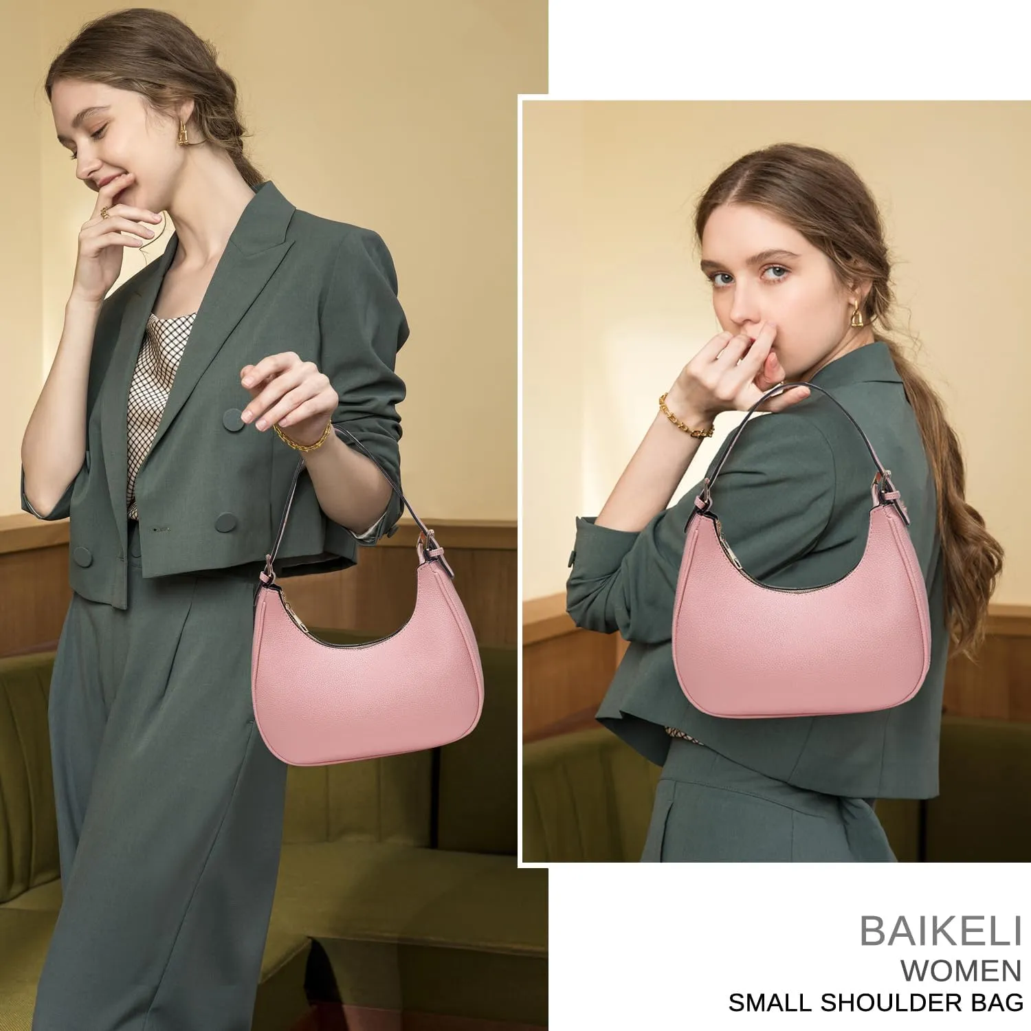 Small Tote Shoulder Bags Purses for Women Retro Classic Crossbody Bags Cute Clutch Purse and Handbag