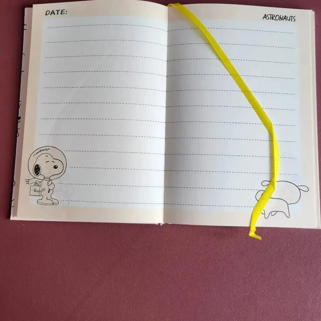 Snoopy Cozy Canvas A5 Notebook