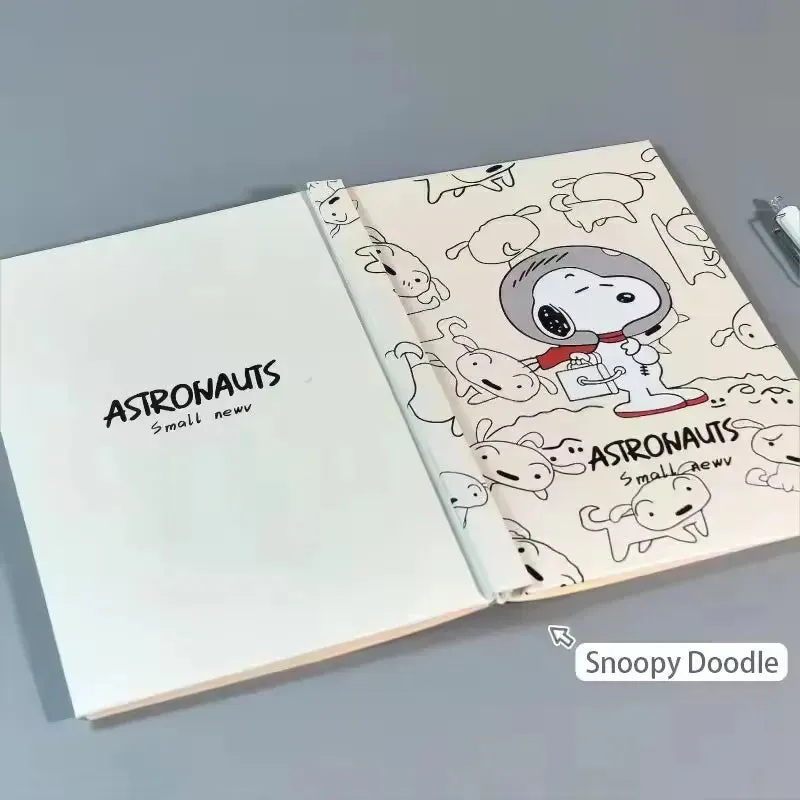 Snoopy Cozy Canvas A5 Notebook