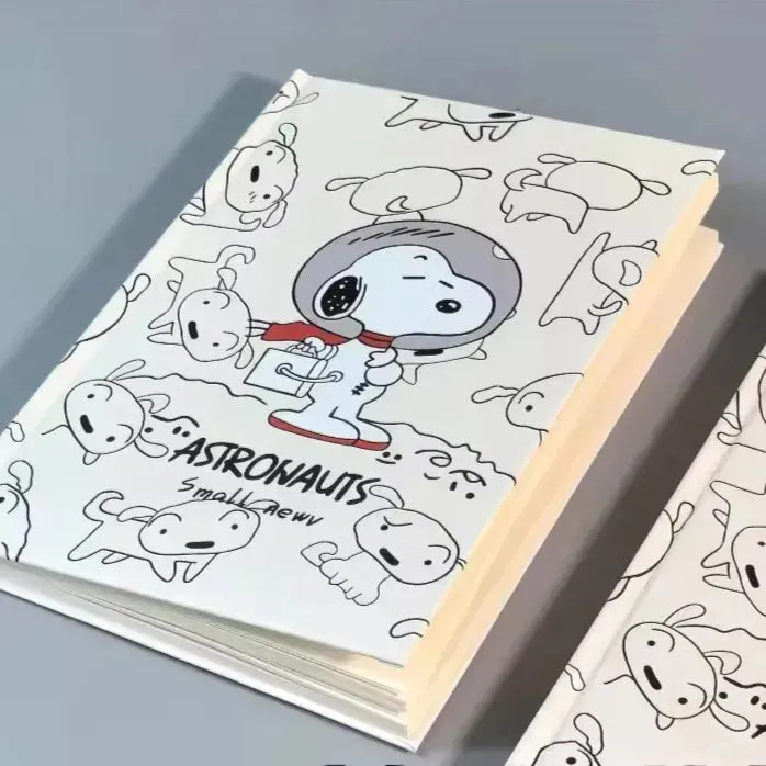 Snoopy Cozy Canvas A5 Notebook
