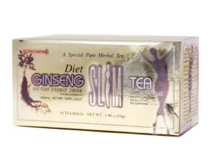 Songwha Diet Ginseng Slim Tea 18 Tea Bags 1.9 Oz (54 g)
