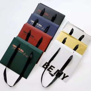 Square Paper Flower Bag / Gift Bag (2 pcs/pack)