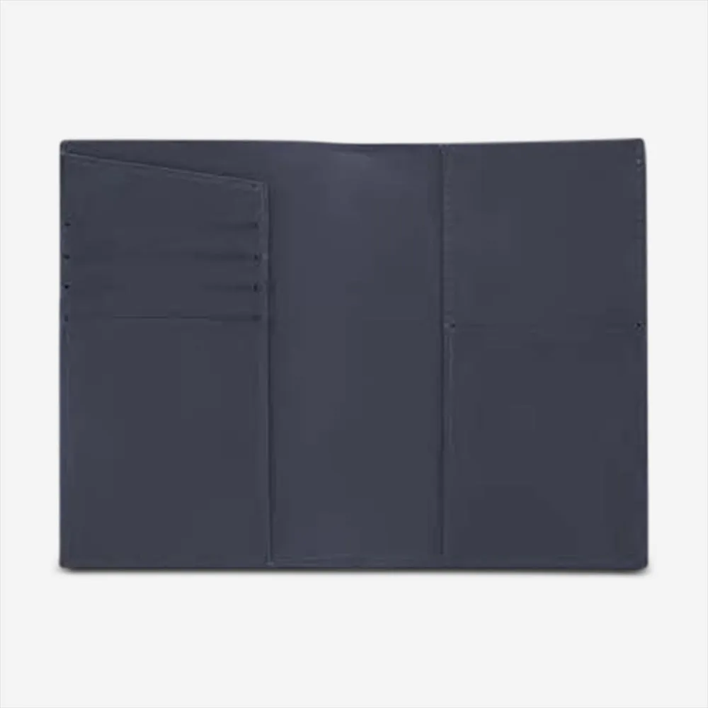S.T. Dupont Firehead Blue Leather Passport Holder 161614