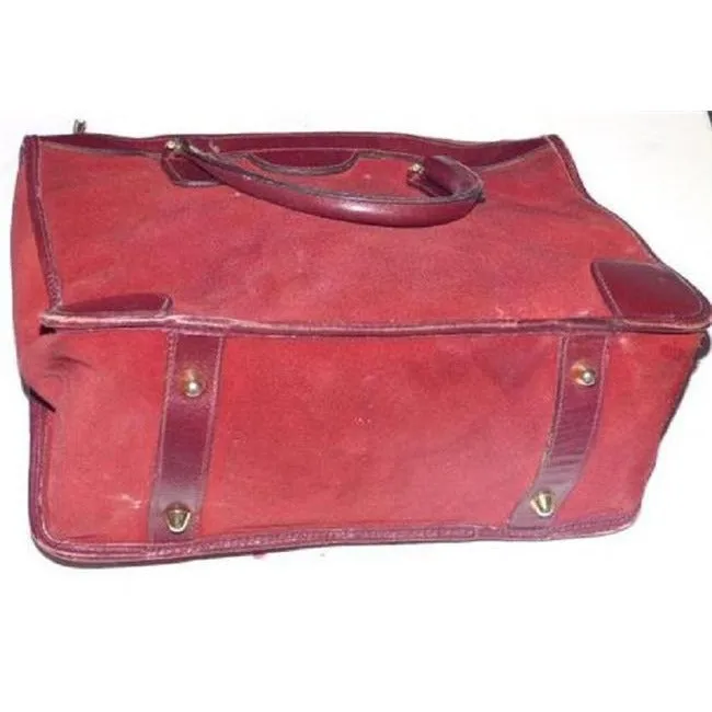 Suede Satchel Burgundy Gucci Rave reviews Leather Huge selection Vintage