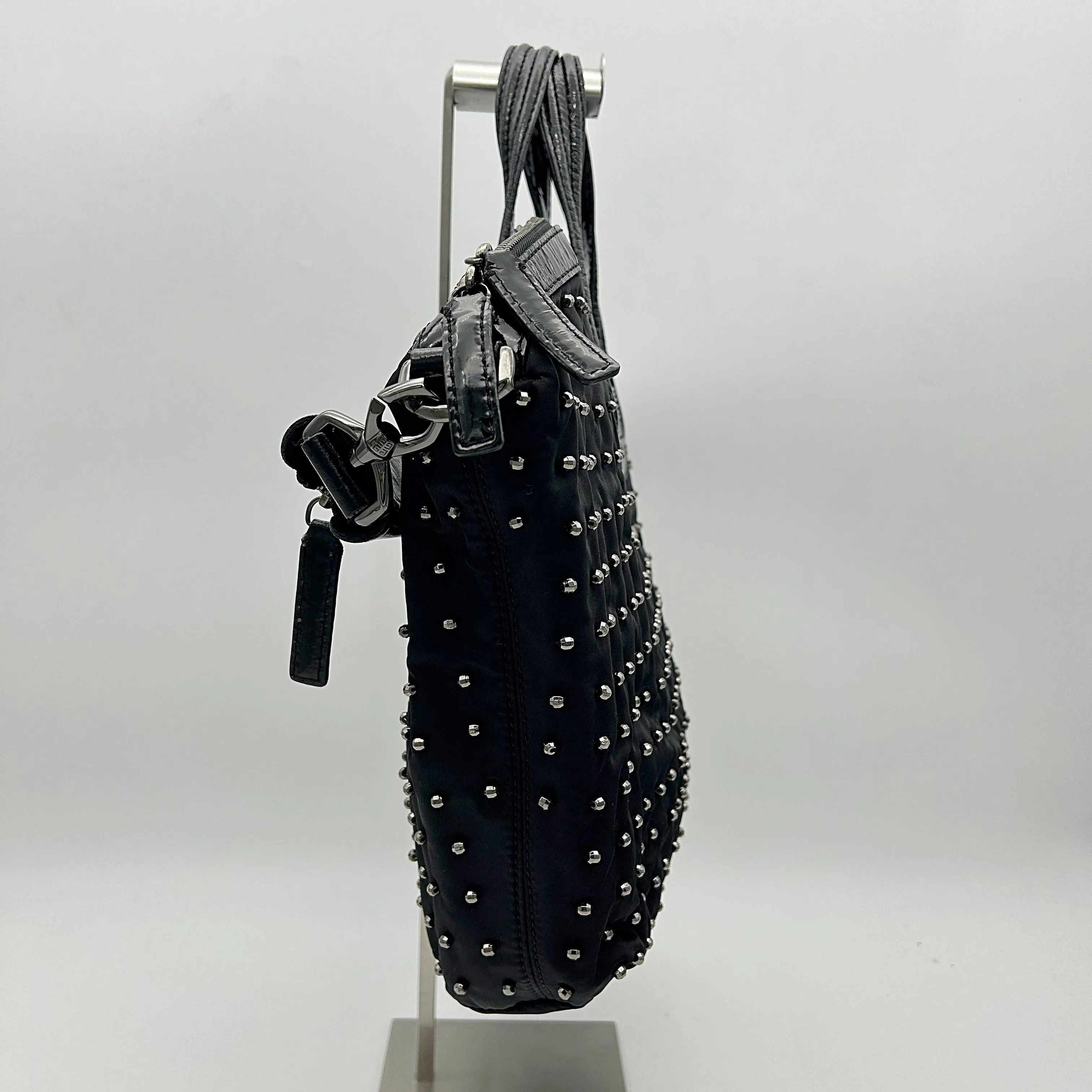 Super savings LA11985 Nightingale Satchel Givenchy - Satchels, Handbags Reliable customer support Black Studded Nylon