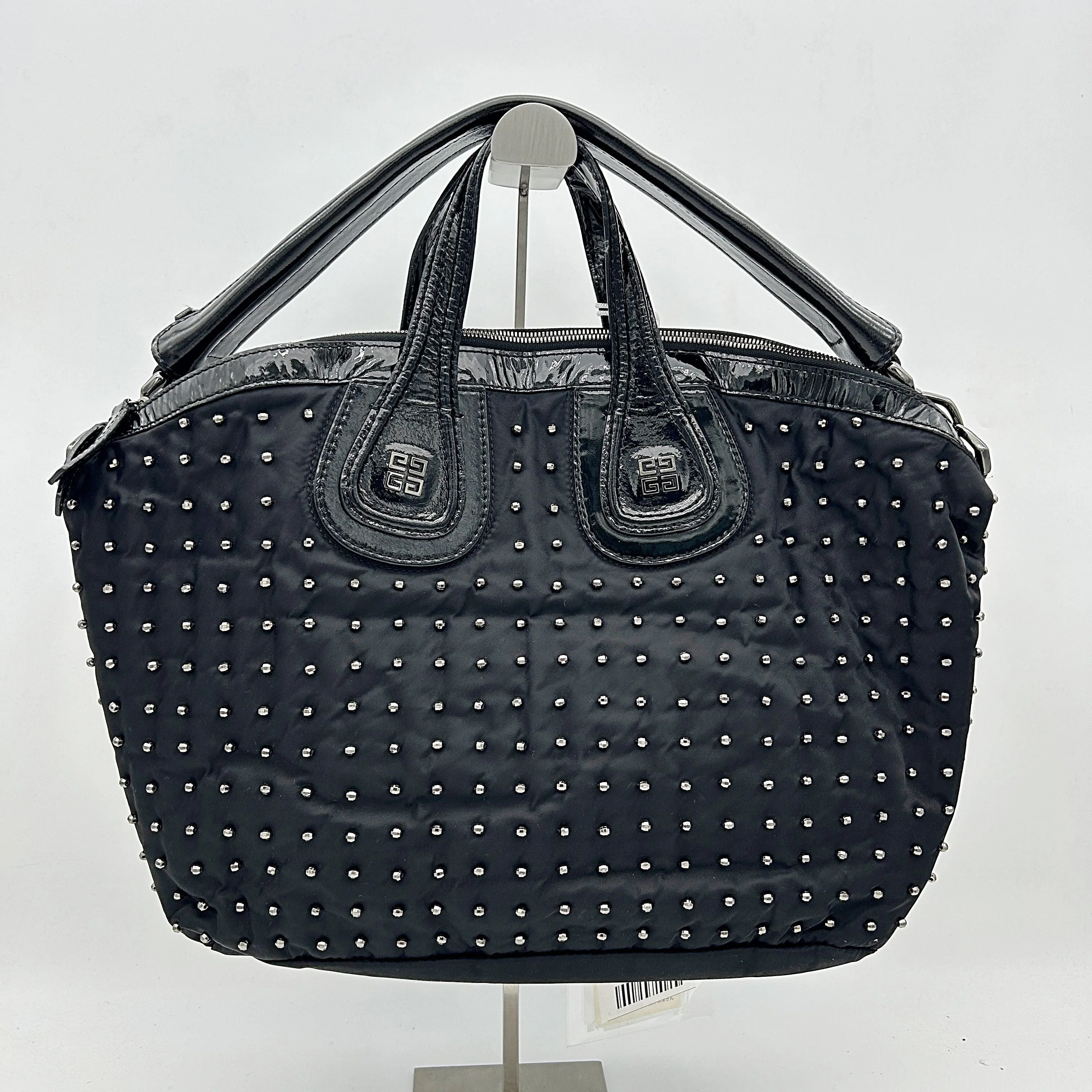 Super savings LA11985 Nightingale Satchel Givenchy - Satchels, Handbags Reliable customer support Black Studded Nylon