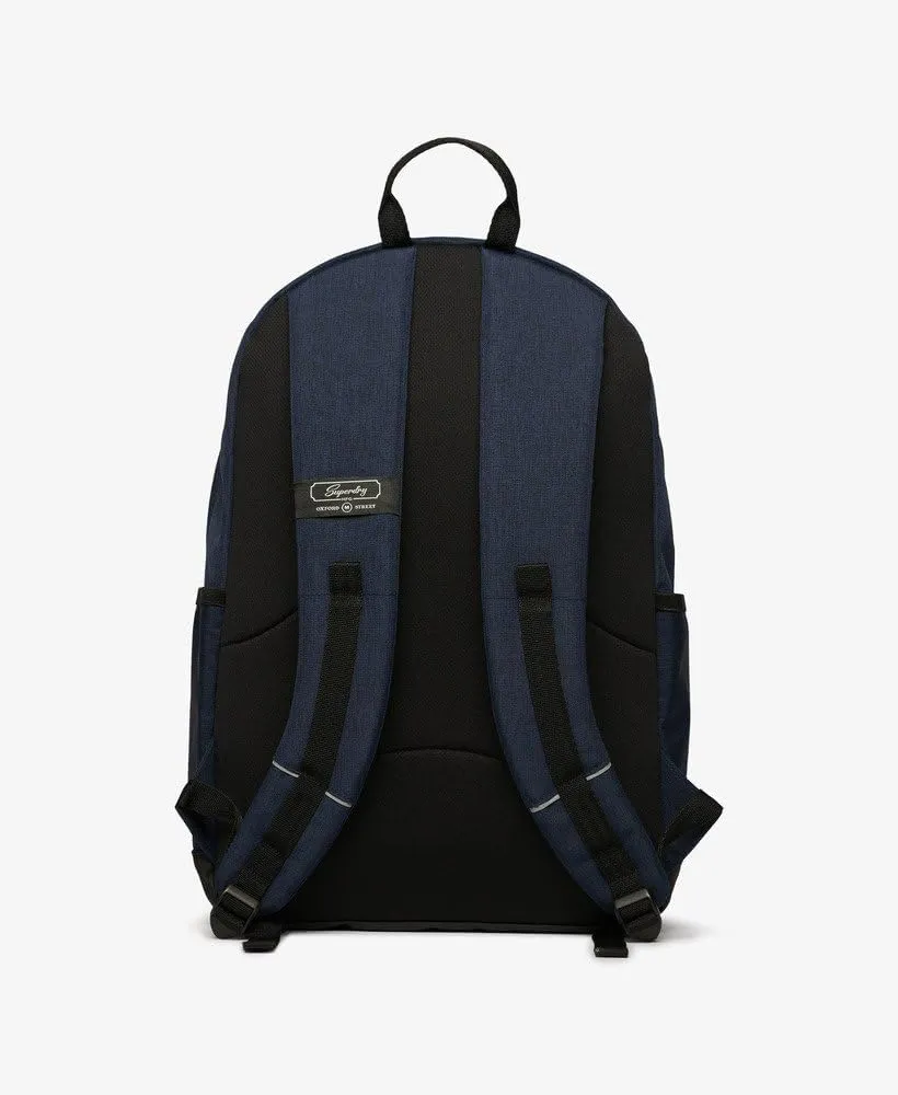 Superdry Men's 18L Heritage Montana Backpack, Eclipse Navy Marl, One Size