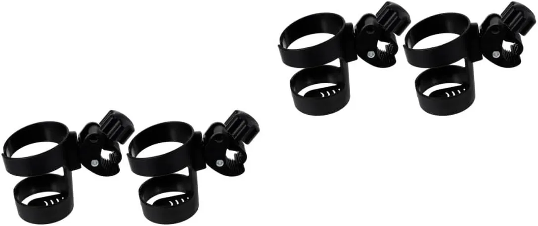 SUPVOX 2sets Baby Supply Stroller Cup Holder Cart Water Bottle Holder Water Bottle Rack Cart Organizer Buggy Cup 2pcs*2