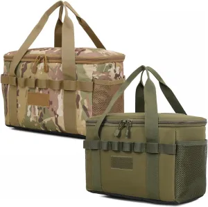 Tactical Camping Bag with Shoulder Holster - The Ultimate Camping Organizer for Storage and Kitchen Essentials, Designed for Waterproof and Outdoor Adventures