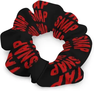 Tap Snap Or Nap Brazilian Jiu Jitsu Hair Scrunchies Elastic Hair Bands Hair Ties Ropes Ponytail Holders for Women Great Gift
